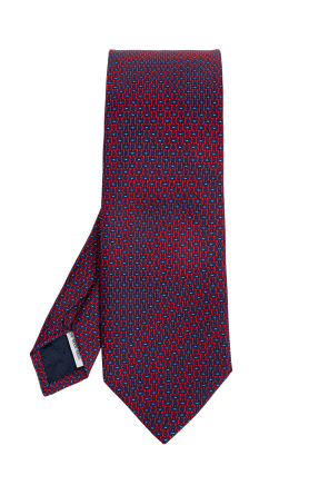 Alexander McQueen Silk tie with distinctive skull motif | Men's